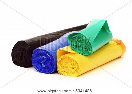 Garbage bags rolls
