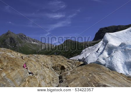 The glacier