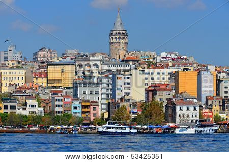 Galata Karakoy quarter of Istanbul