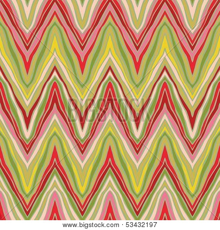 psychedelic linear zigzag pattern