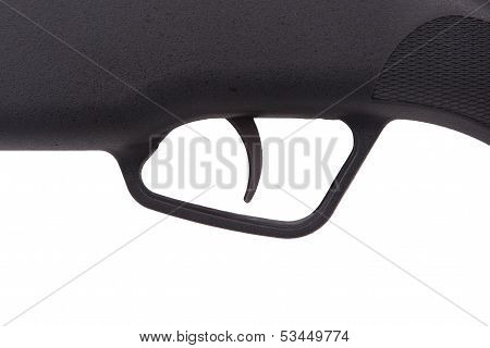 Close-up Of The Trigger Of A Rifle