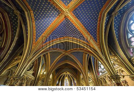 Sainte Chapelle, ile de la cite, Paris, France