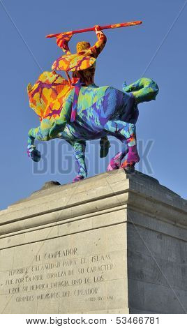 Crocheted Statue