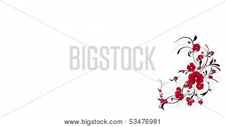 Abstract Floral Background
