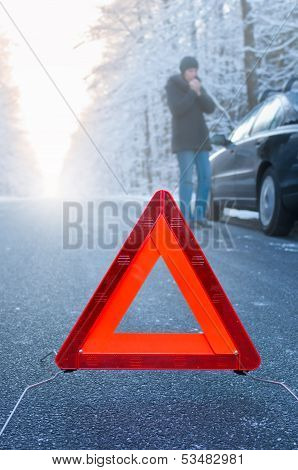 Winter driving - car breakdown