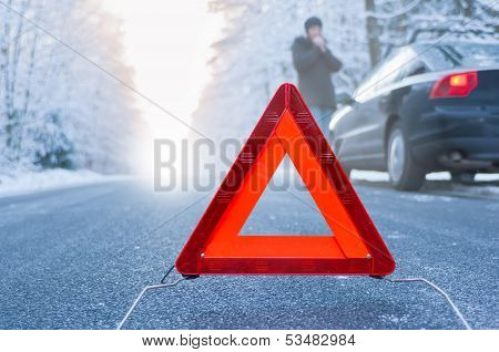 Winter driving - car breakdown