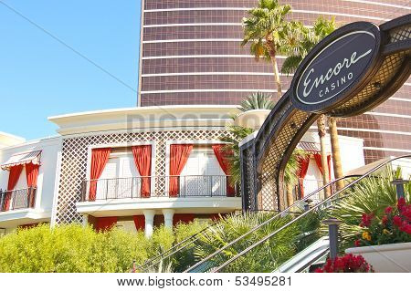 Entrance In Hotel And Casino  In Las Vegas, Nevada.