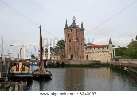 Canale e gatehouse, Zierikzee
