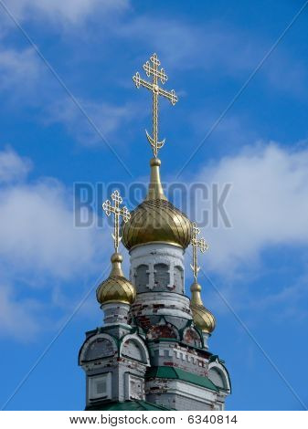 Russian orthodox church. Arkhangelsk.