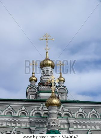 Russian orthodox church. Arkhangelsk.