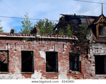 Ruins. Arkhangelsk.