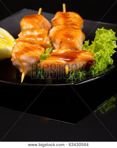 Seafood Shashlik