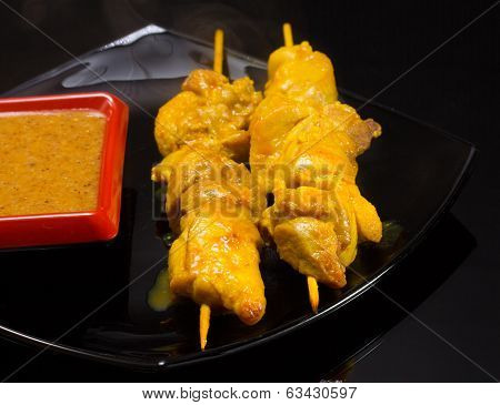 Seafood Shashlik