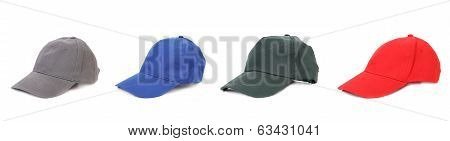 Working peaked caps.