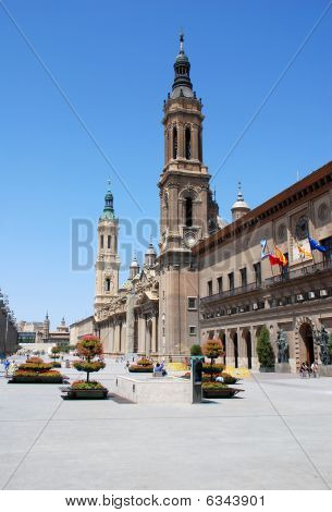 La vista de Zaragoza
