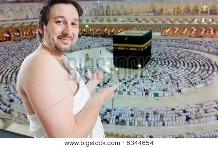 Persone su santo dovere islamico di Madina, Arabia Saudita