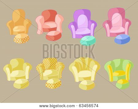 Set of Sofa Different Designs