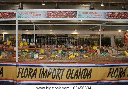 Flowering Bulb Stall At Pollice Verde
