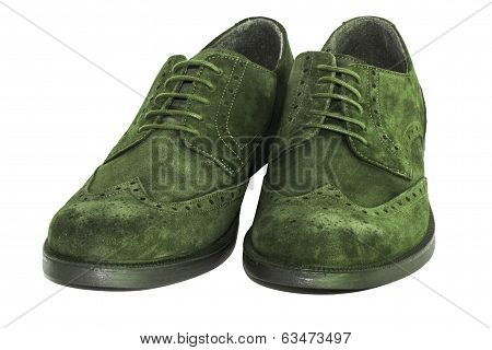 Green Suede Shoes