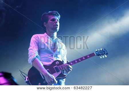 MINSK, BELARUS - FEBRUARY 21: Members of ARMIN ONLY: Intense show with Armin van Buuren in Minsk-Are
