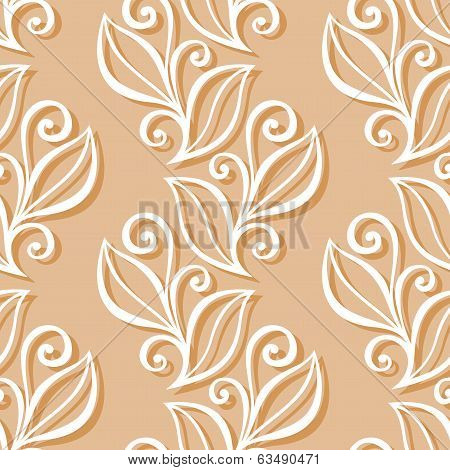 Seamless Floral Pattern (Vector)