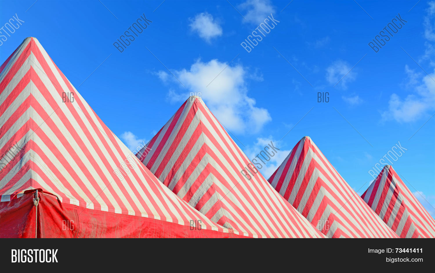 White Red Tents Image & Photo (Free Trial) | Bigstock