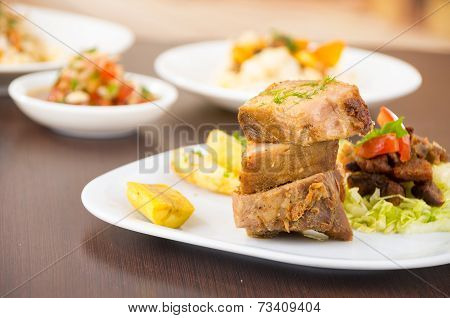 fritada fried pork traditional ecuadorian food