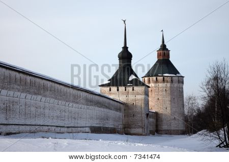 Kirillo-Beloserski orthodoxe Kloster Zitadelle, Russland