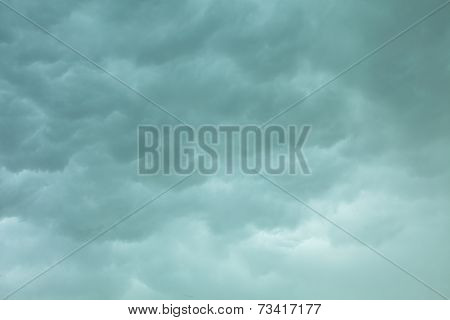 Dramatic Cloudscape. Stormy Clouds On The Sky.