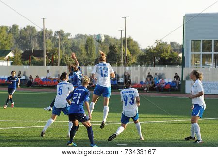 Kurochkina Olesya (13) Take Ball Over Head