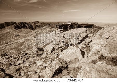Ropeway Funitel at Low Tatras, Slovakia