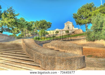 Stairway In Cagliari