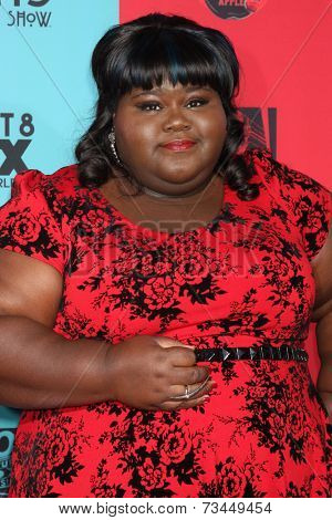 LOS ANGELES - OCT 5:  Gabourey Sidibe at the 