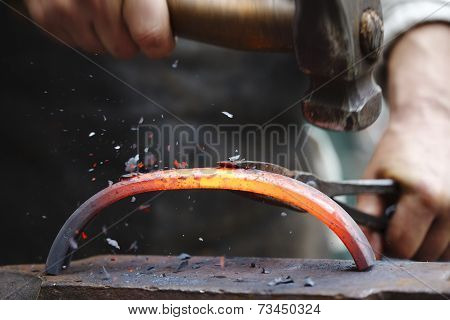 Forging Hot Iron