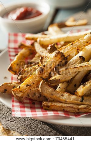 Healthy Organic Jicama Fries