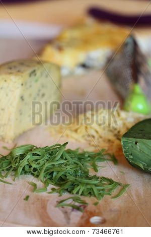 different grades of cheese