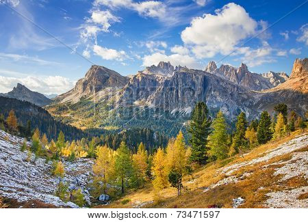 Mount Lagazuoi, Falyarego path, Dolomites