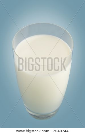 Glas mjölk