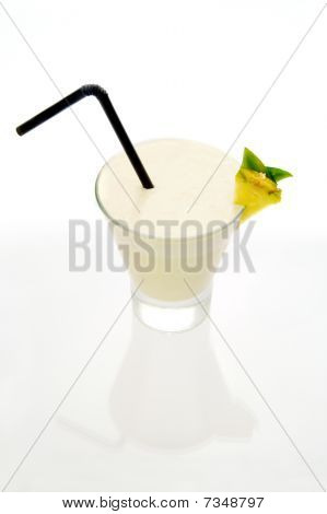 Pina Colada Cocktail (uppifrån)