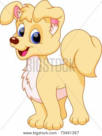 cute puppy cartoon