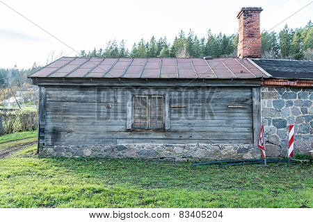 View Of Small Country Town Of Ligatne, Latvia