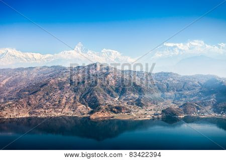 Phewa Lake And Annapurna