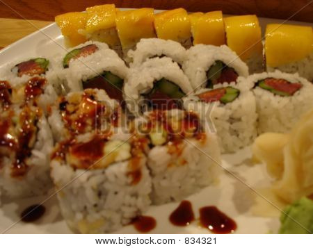 Sushi-Rollen