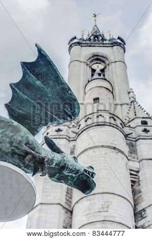 The Belfry (french: Beffroi) Of Tournai, Belgium