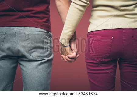 Couple Holding Hands