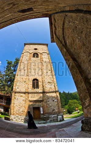 Architecture and towers of 13th century Ra?a monastery