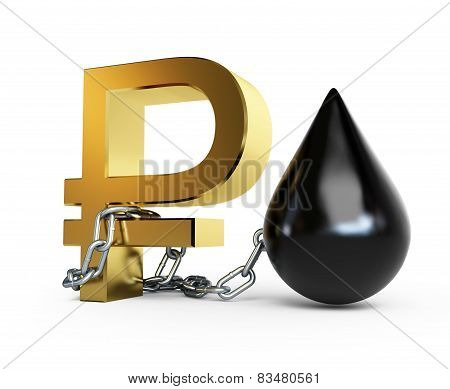 Russian Ruble Dependent On Oil Prices