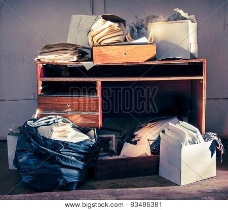 Messy Workplace