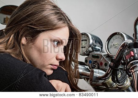 Girl On A Motorcycle