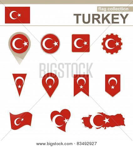 Turkey Flag Collection